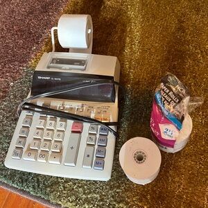 Sharp EL-1801P Printing Calculator